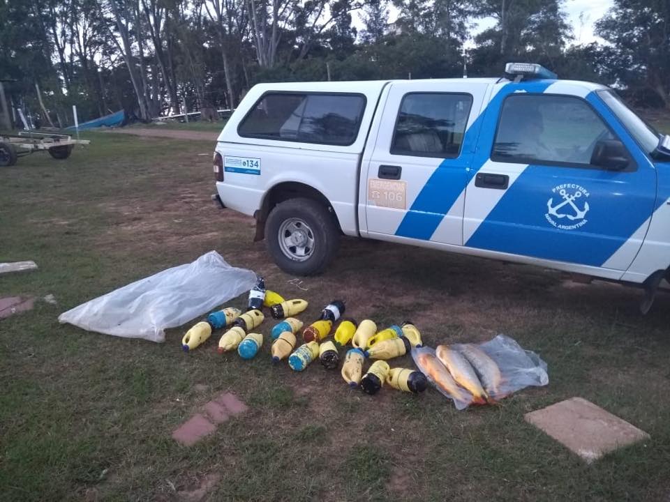 La pesca en Concordia por estos días.