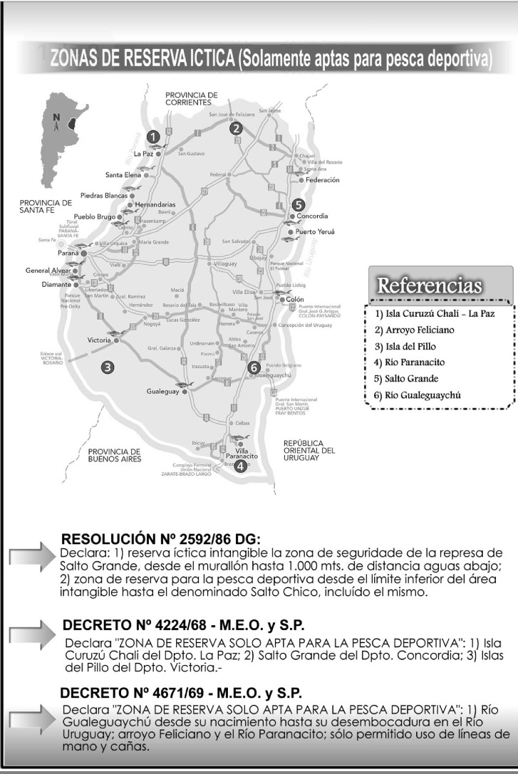 Zonas de reserva